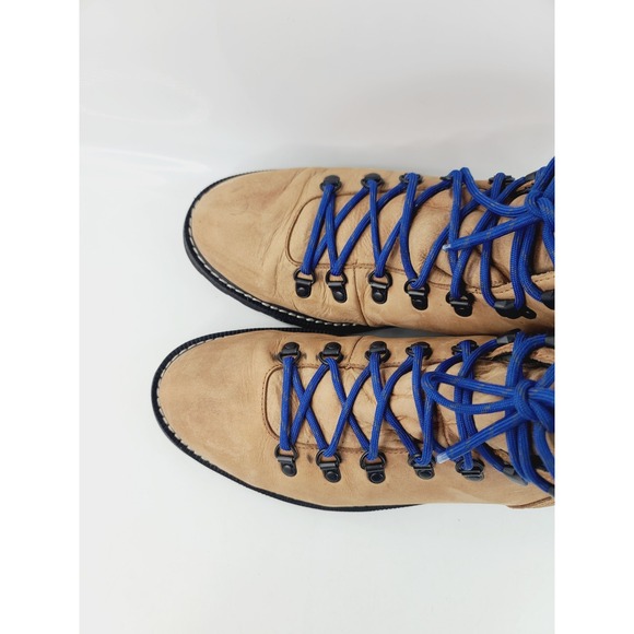 Sorel Leather / Synthetic Ankle Boots Hiking / Outdoor, Men\'s Size 10.5 Tan/Blue main image 2